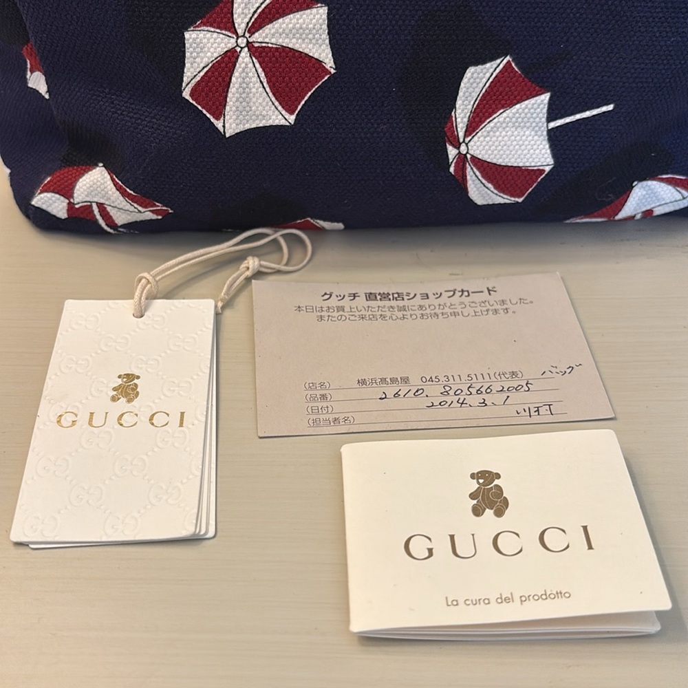 GUCCI UMBRELLA TOTE BAG - Picture 8 of 13